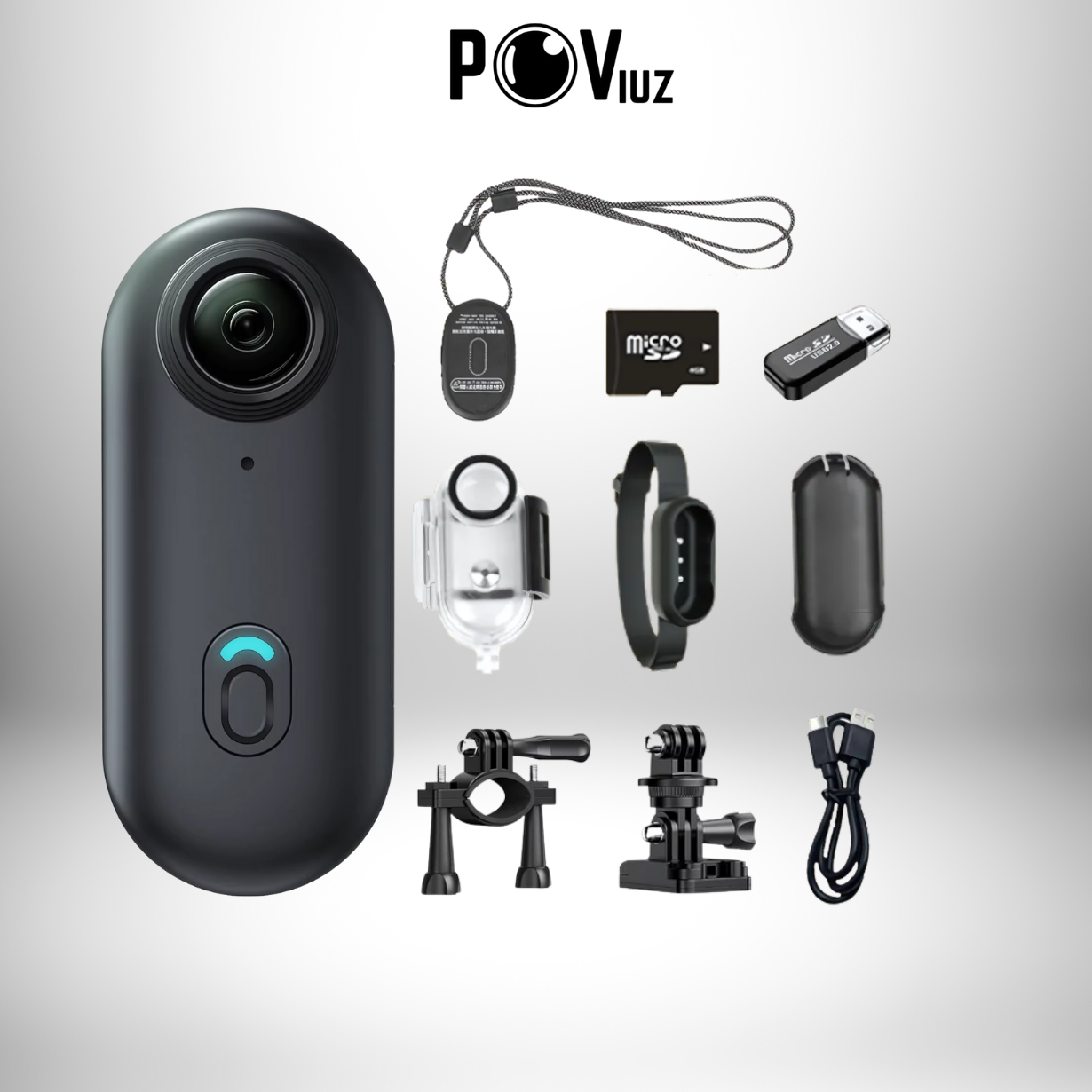 POViuz Mini Camera 4K